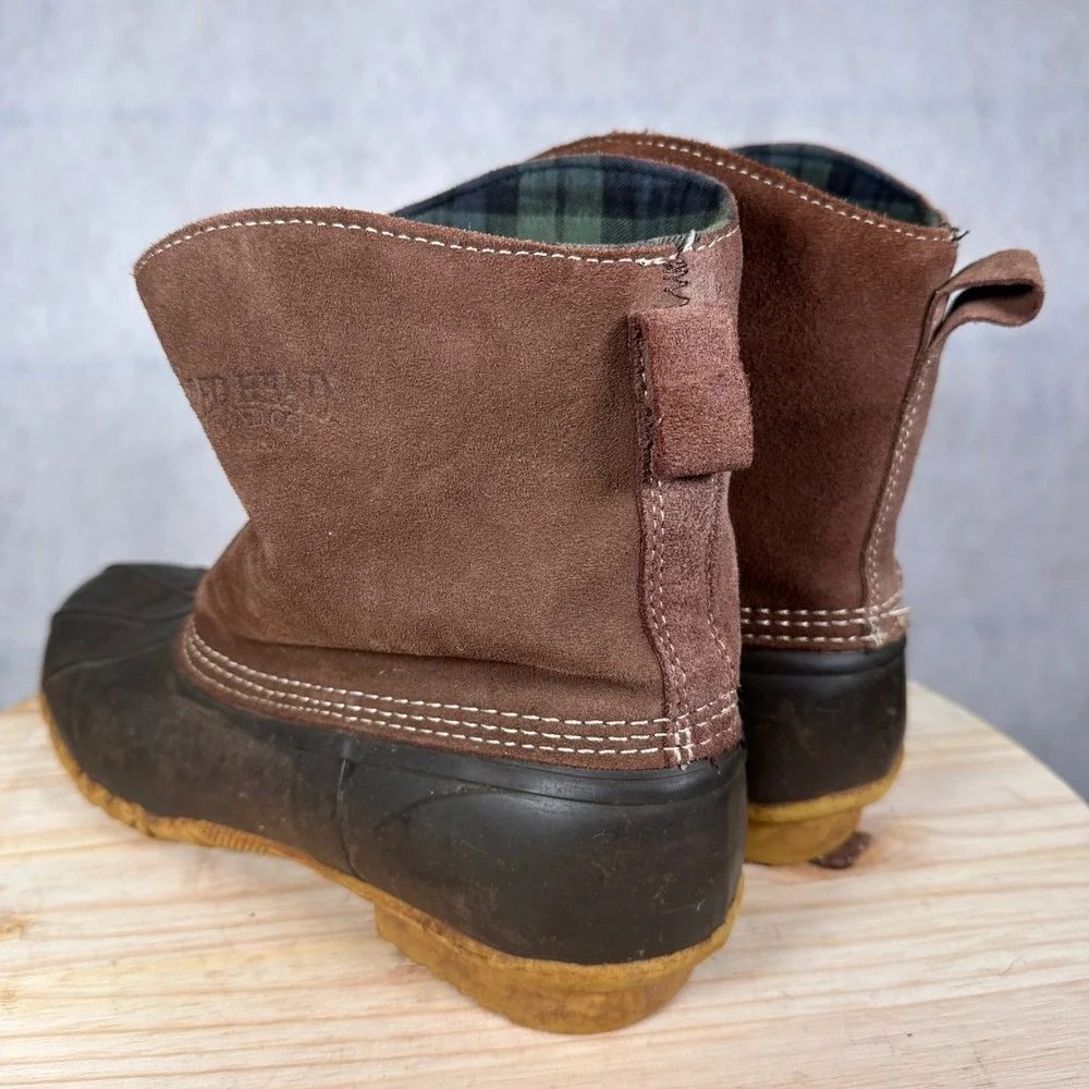 RedHead ASC II Duck Boots Mens Size 11 Brown Good Thinsulate Insulated Pull On